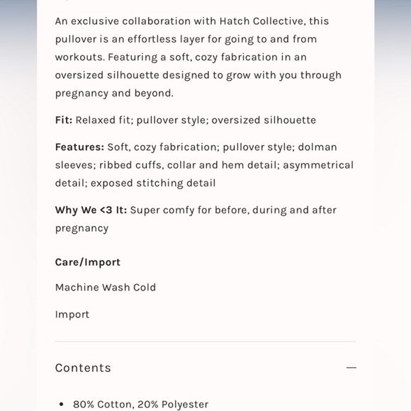 Free People FP Movement Hatch Intercept Crewneck Pullover Pink Medium - Picture 4 of 9